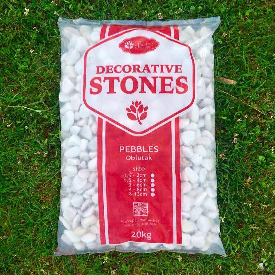 Kamen oblutak (beli) - 20kg
