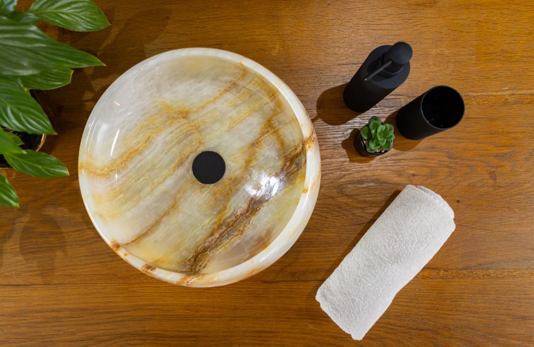 Umivaonik od prirodnog kamena (ONIKS) - OU010