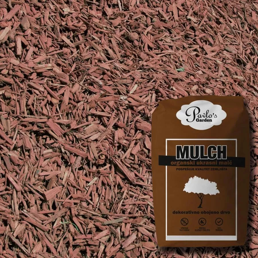 Dekorativni braon malč (Mulch) - 50l