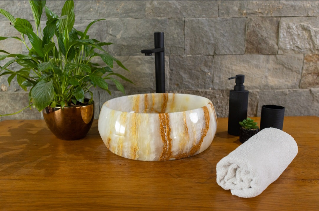 Umivaonik od prirodnog kamena (ONIKS) - OU012