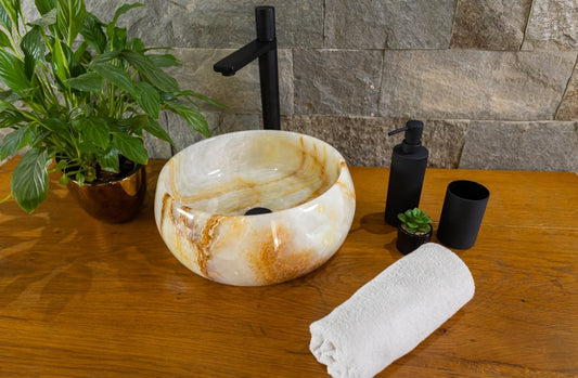 Umivaonik od prirodnog kamena (ONIKS) - OU010