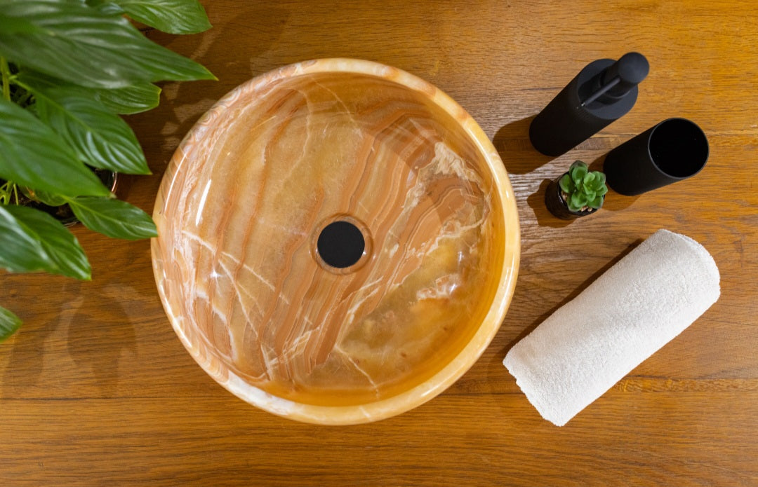 Umivaonik od prirodnog kamena (ONIKS) - OU009