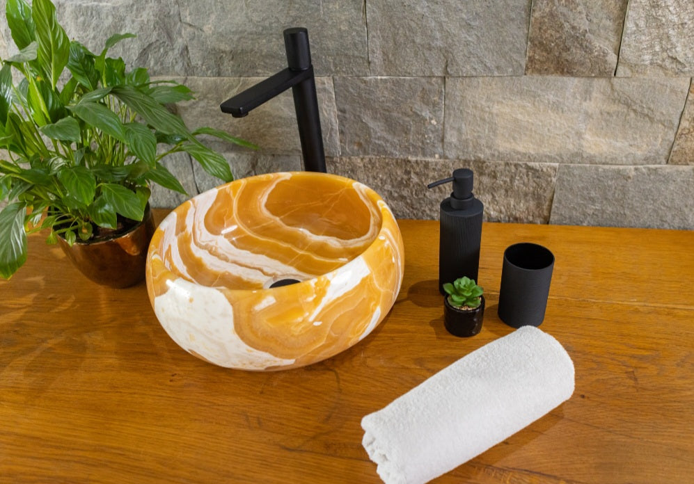 Umivaonik od prirodnog kamena (ONIKS) - OU005