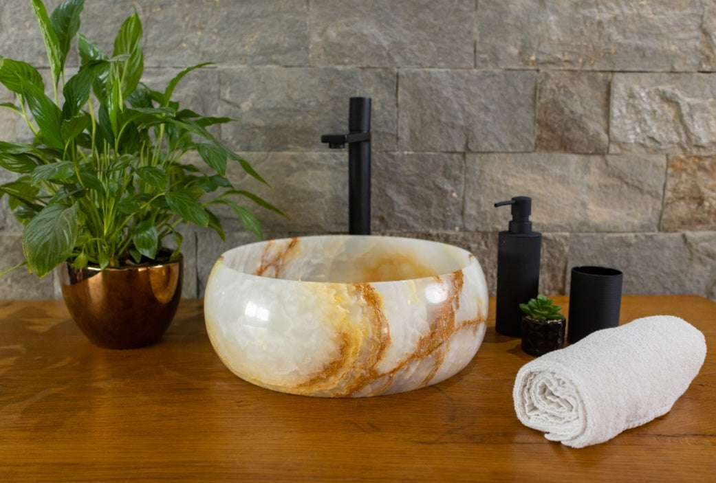 Umivaonik od prirodnog kamena (ONIKS) - OU003